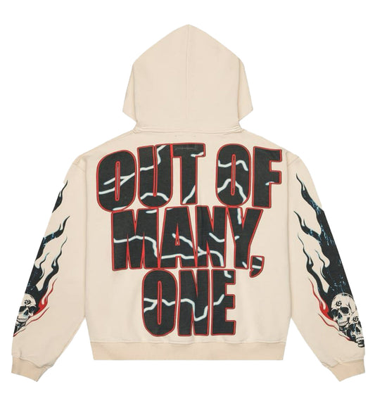 Godspeed Pitstop Hoodie Washed Bone