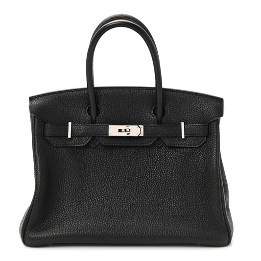 Togo Birkin 30 Black