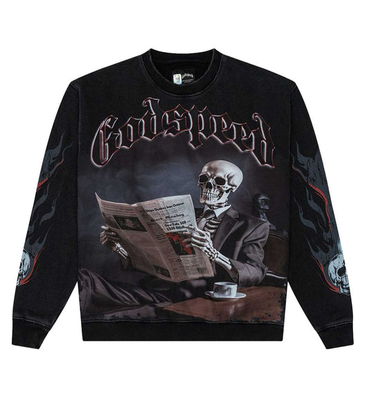 Godspeed Black Monday Sweatshirt Black Wash