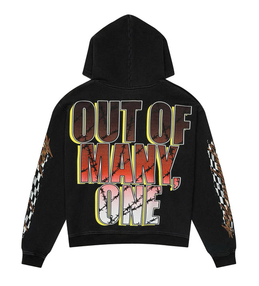 Godspeed Motocross Hoodie Black Wash