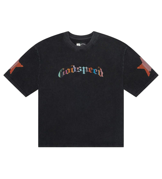 Godspeed Pastel Cowboy Tee Grey