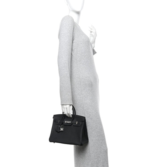 Togo Birkin 25 Black