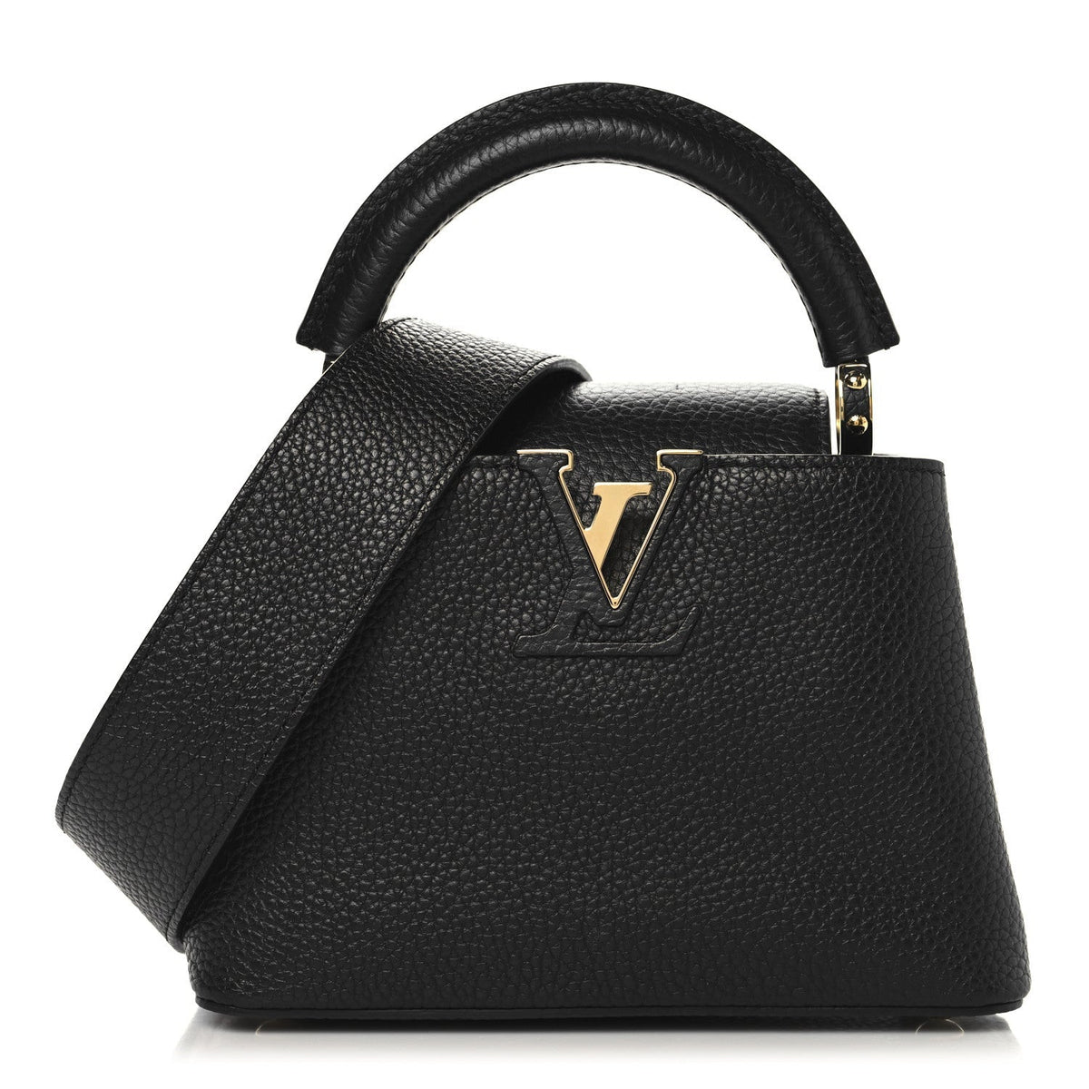 Taurillon Mini Capucines Black